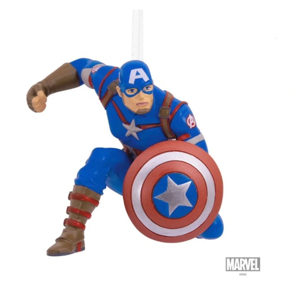 Hallmark Marvel Avengers “Captain America” Christmas Ornament (NWT)